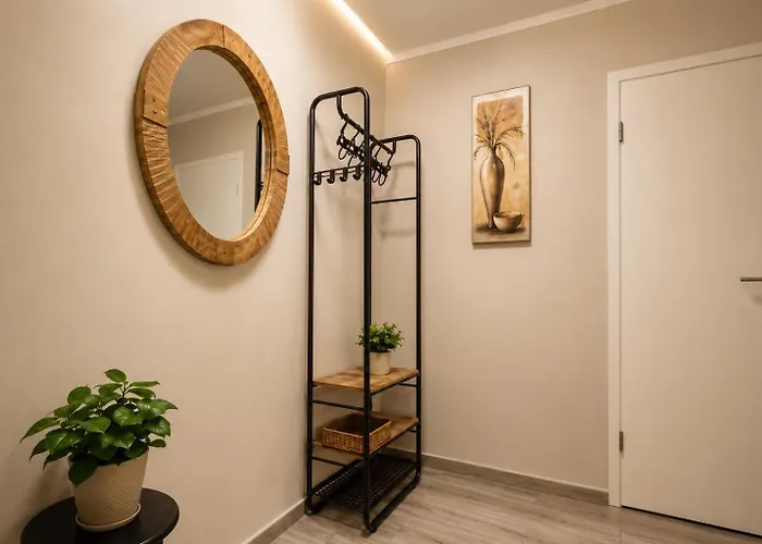 Hotel Modern Living Studio Küche Netflix inklusive Top Lage Nürnberg
